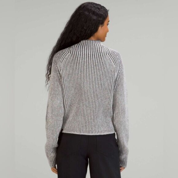 Lululemon Cotton-Cashmere Blend Mock-Neck Sweater - Picture 2 of 11